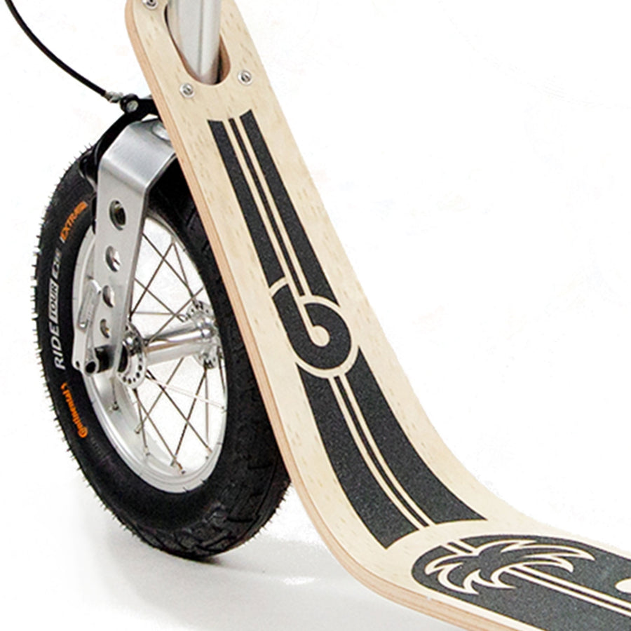 Boardy Maple wood kick scooter for great ride comfort